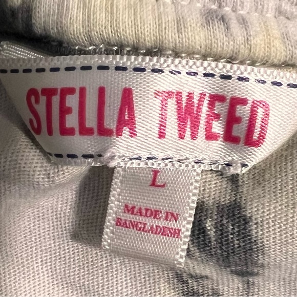 Stella Tweed/ used condition women’s tie dye crop top/ Sz Large - Picture 4 of 4